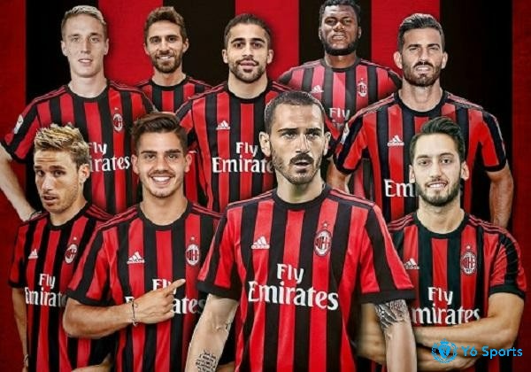 CLB AC Milan đội bóng sở hữu nhiều cầu thủ sáng giá