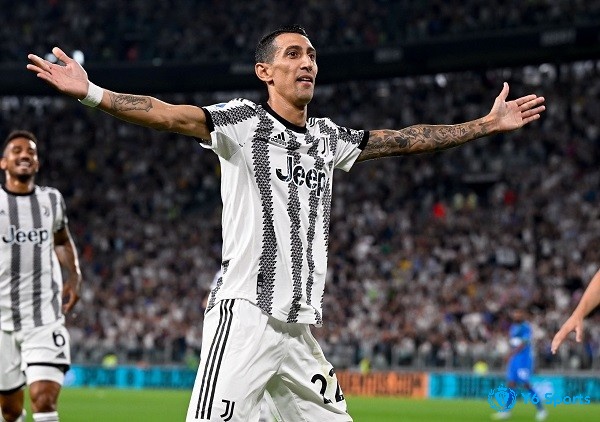 Di Maria quay trở lại tập luyện với phần còn lại của Juventus