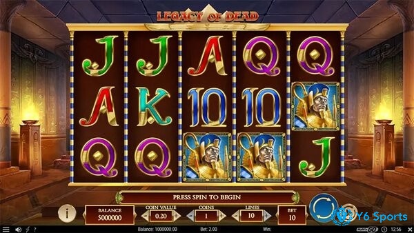 Tổng quan Slot game Legacy of dead