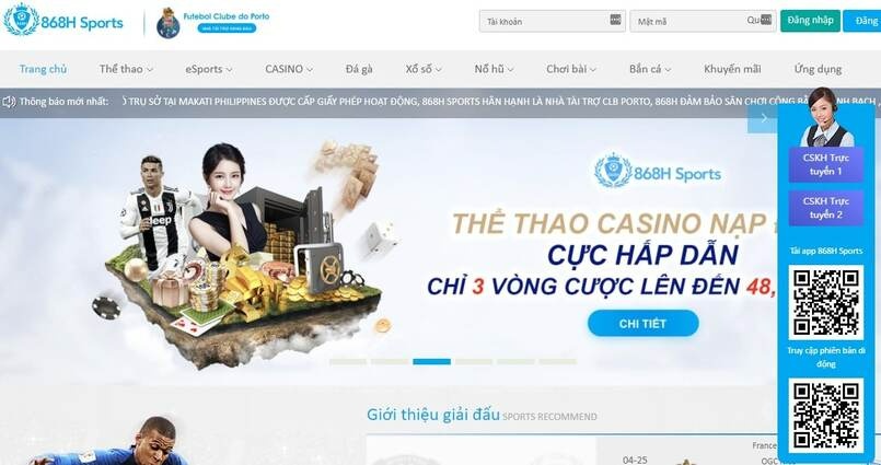 Cược bóng đá online: Kinh nghiệm chơi cực hay tại 868h