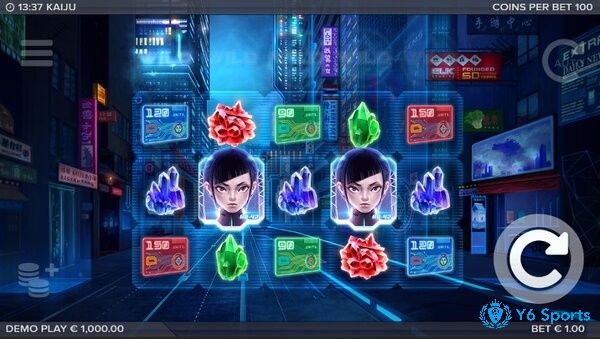 Kaiju slot được nhà phát hành chăm chút về hình ảnh