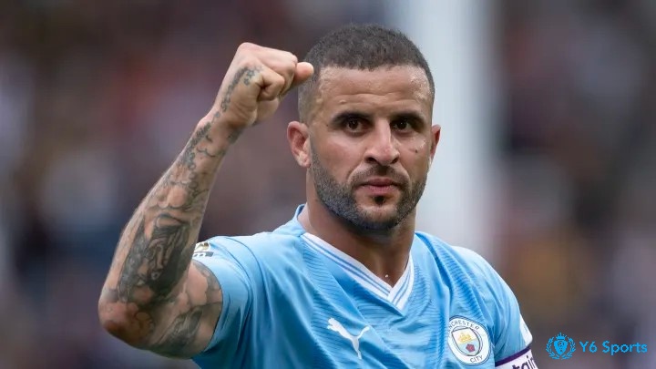 Top hậu vệ hay nhất Euro - Kyle Walker là một cầu thủ tài năng với khả năng cắt bóng chính xác