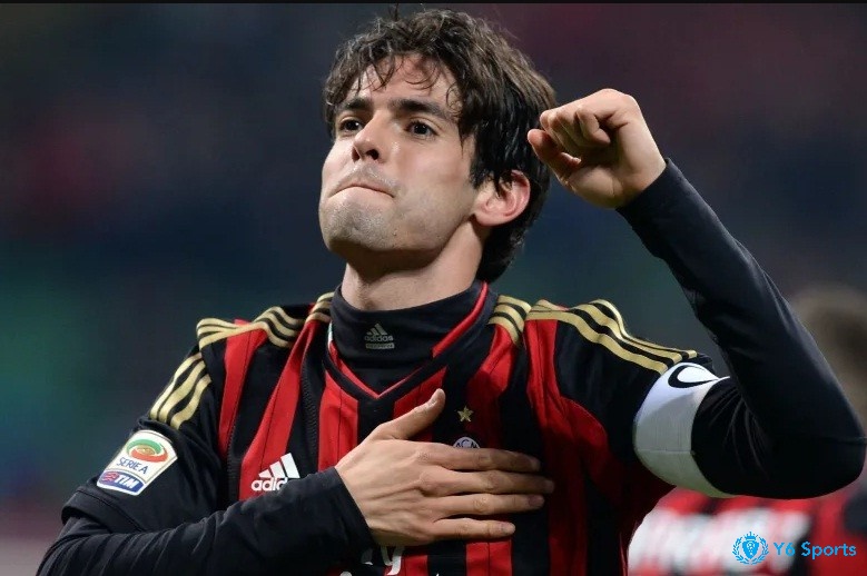 Kaka là cái tên xuất sắc nhất trong danh sách cầu thủ xuất sắc nhất AC Milan