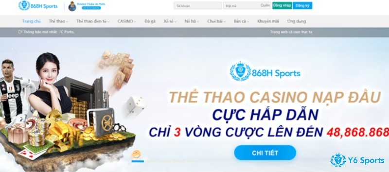 Tham gia chơi Baccarat tại nhà cái 868h uy tín