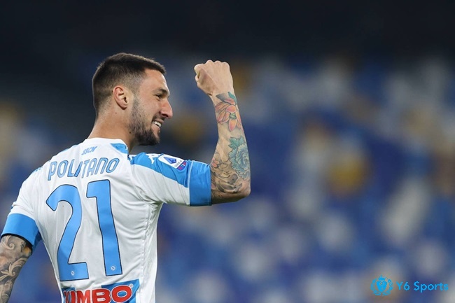 Politano là tiền vệ hàng đầu Napoli với 5 bàn thắng sau 15 lần ra sân