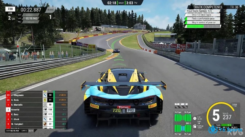 Tham gia trải nghiệm các cung đường đua cực hấp dẫn trong Game Assetto Corsa Competizione