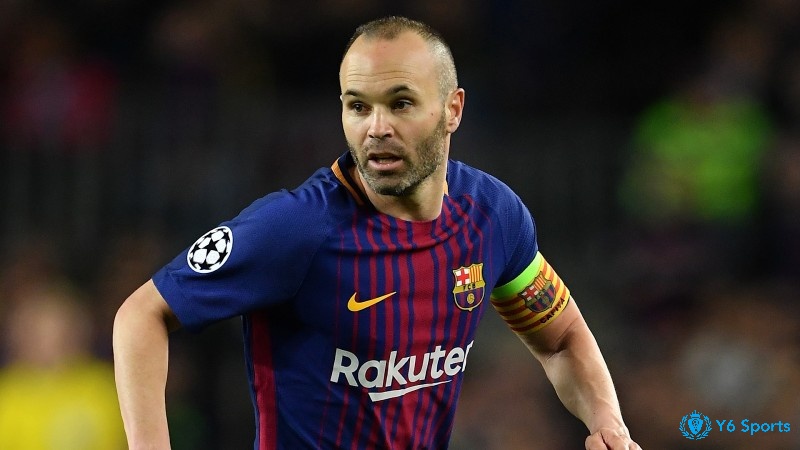 Top tiền vệ hay nhất Laliga - Andrés Iniesta