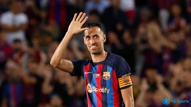 Top tiền vệ hay nhất Laliga - Sergio Busquets (Barcelona)