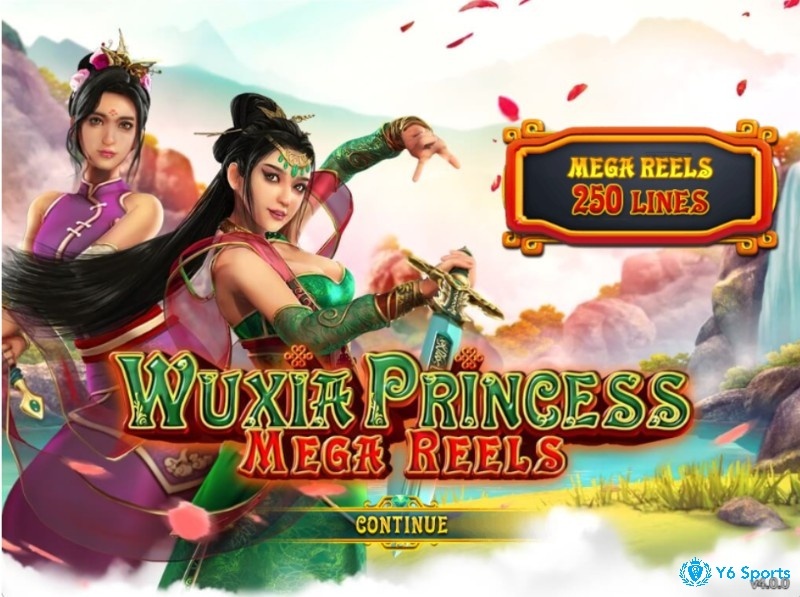 Game Slot Wuxia Princess Mega Reels về công chúa Trung Hoa