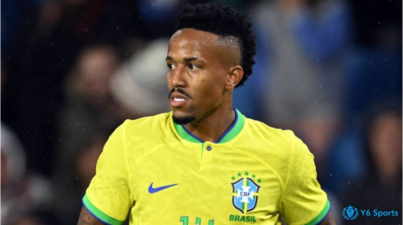 Hậu vệ hay nhất Copa America xuất sắc với sự quyết đoán trên sân - Eder Militao (Brazil)